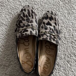 Sam Edelman Animal Print Loafers